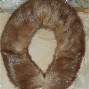 60s Vintage Fur neck warmer